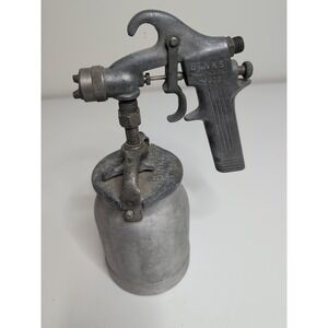 Vintage Binks Paint Spray Gun Model 36 With Canister